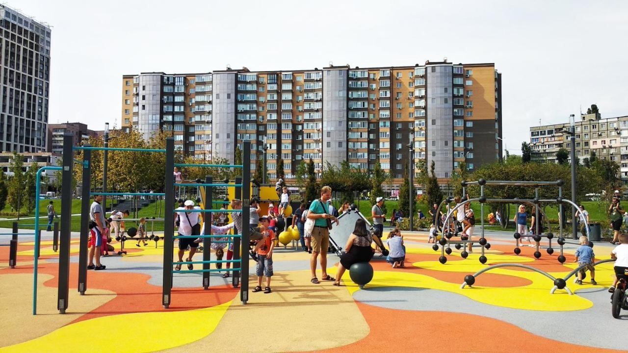 2-Room Apartment Lux Near Centre Wi-Fi Free Dnipro Exterior foto
